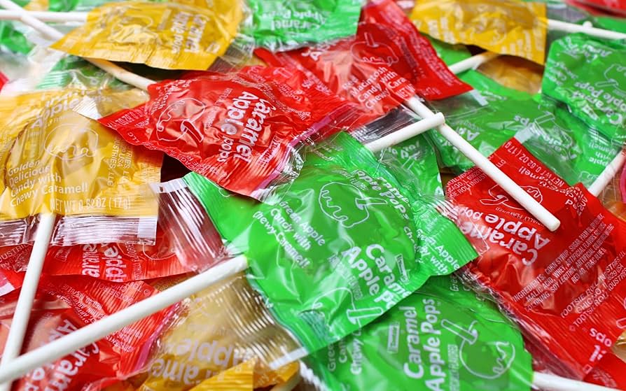 Caramel Apple Pops
