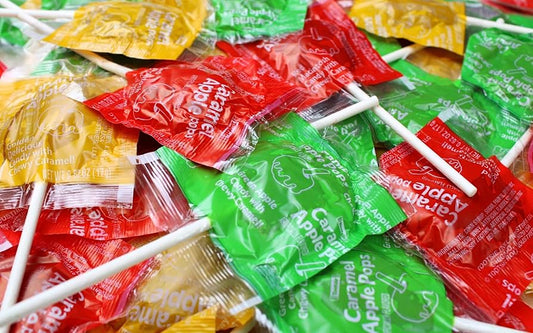 Caramel Apple Pops
